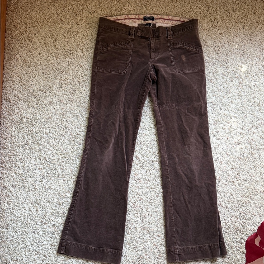 Circa 2005 American Eagle Brown Corduroy Pants